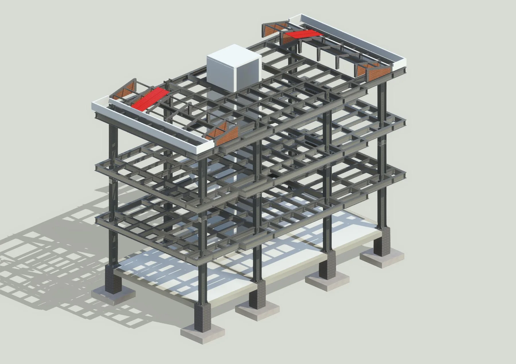 Modelado de estructura metálica